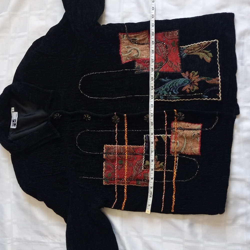 Vintage Patchwork Button Up Jacket - Picture 5 of 15